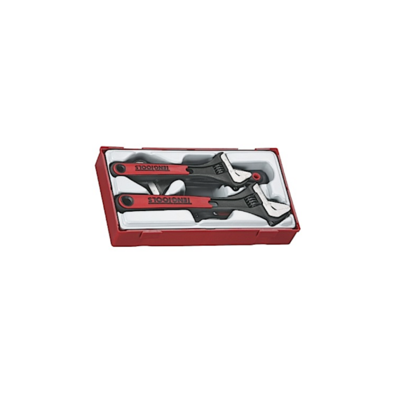 Teng Tool Adjustable Wrench Set TTADJ04