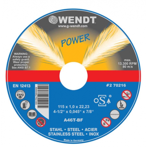 wendt cutting disc