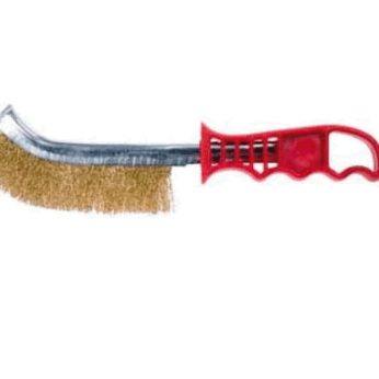 SWP Mild Steel Scratch Brush - Red