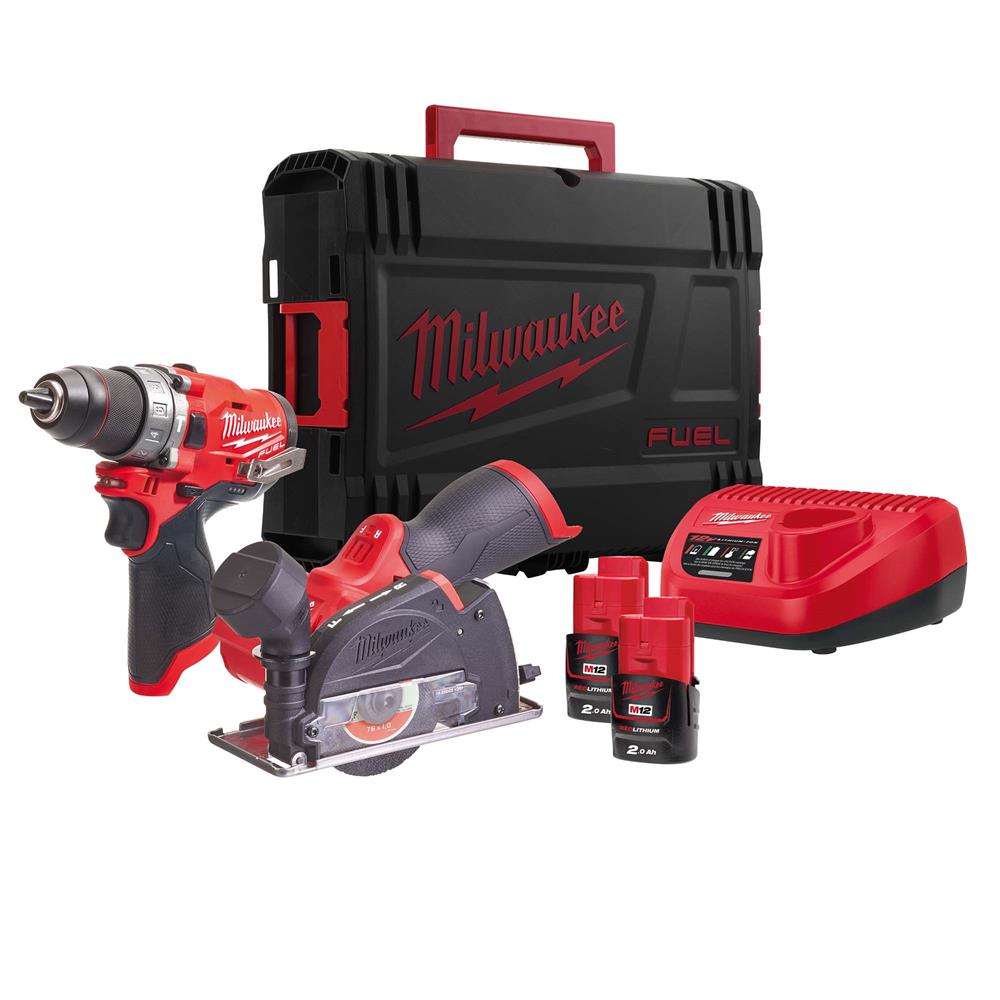 Milwaukee 12v drill and saw sale